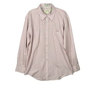 Sheplers Mens Western Pearl Snap Shirt Large Red Long Sleeve Cowboy Vintage READ